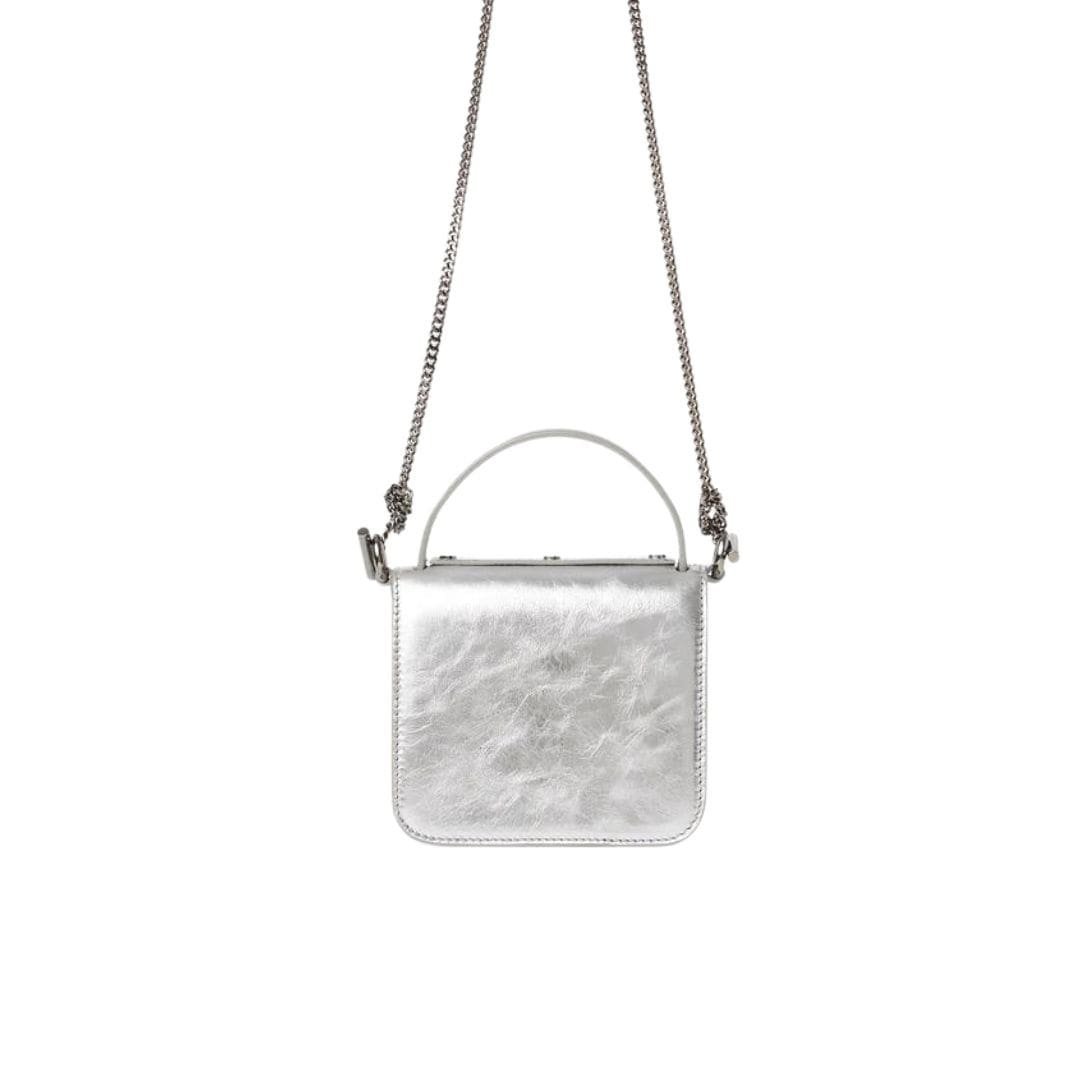 CHLOE PENELOPE MICRO FLAP BAG SILVER - Image 4
