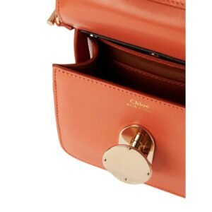 CHLOE PENELOPE MICRO FLAP BAG TAWNY ORANGE