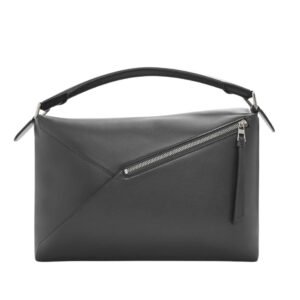 LOEWE LARGE PUZZLE BAG IN SHINY CALFSKIN