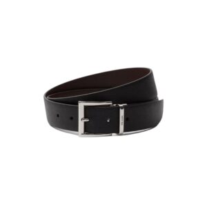 PRADA SAFFIANO LEATHER REVERSIBLE BELT