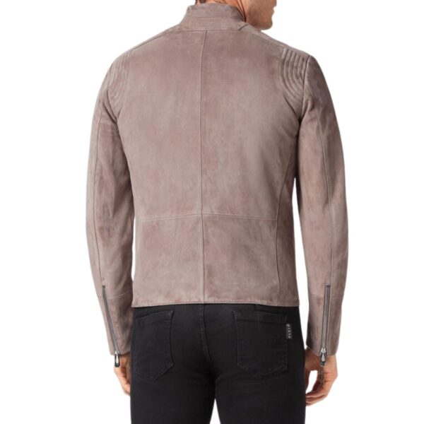 PHILIPP PLEIN SUEDE PADDED JACKET - Image 3