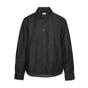 MAGDA BUTRYM CLASSIC OVERSIZED DENIM SHIRT IN INDIGO