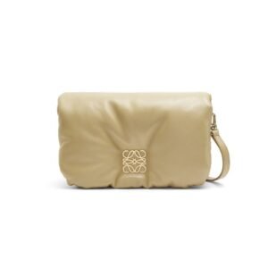 LOEWE GOYA PUFFER MINI BAG IN SHINY LAMBSKIN