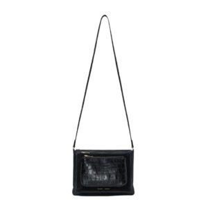 PROENZA TRIPLE ZIP POUCH BLACK