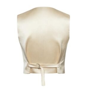 MAGDA BUTRYM CLASSIC WAISTCOAT IN YELLOW