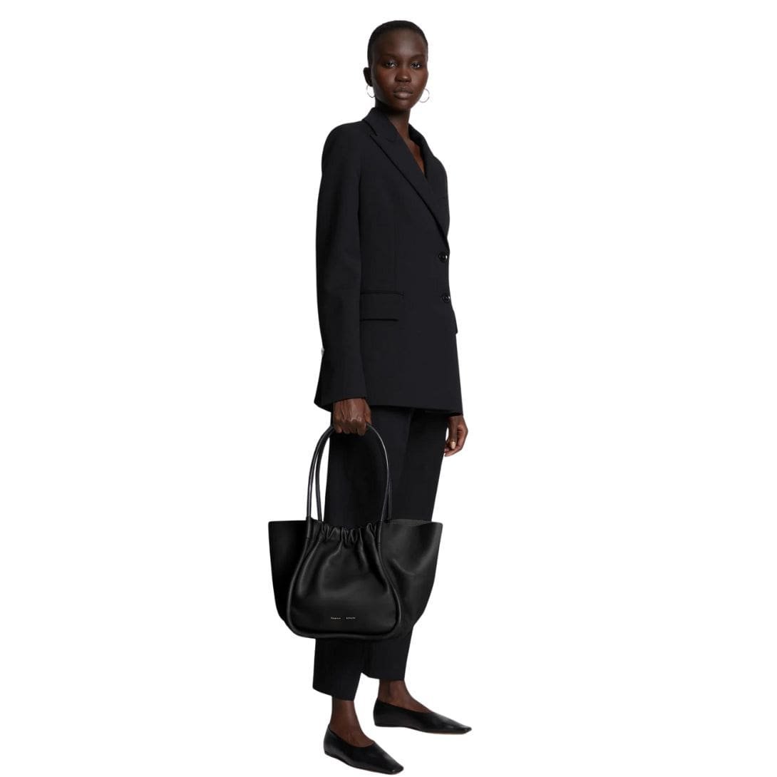 PROENZA LARGE RUCHED TOTE BLACK - Image 3