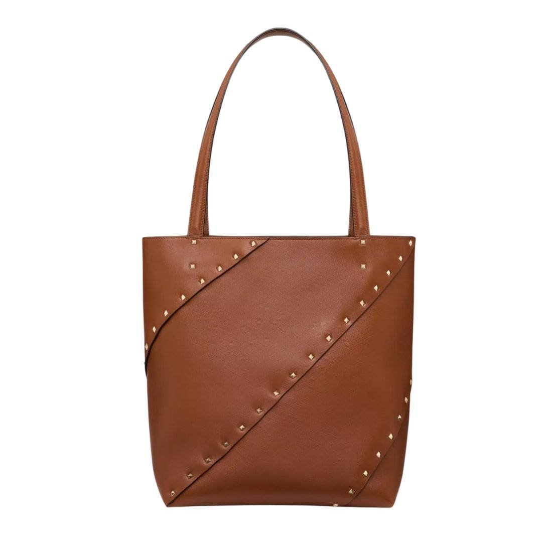 VALENTINO GARAVANI ROCKSTUD WISPY SHOPPING BAG IN CALFSKIN - Image 2