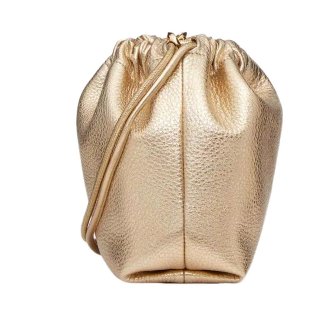 VALENTINO GARAVANI VLOGO POUF NAPPA LEATHER MINI BUCKET BAG - Image 3