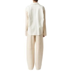 STOULS SIMONE OVERSIZED LEATHER SHIRT