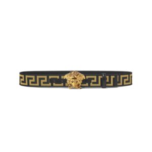 VERSACE GRECA LA MEDUSA BELT 4 CM