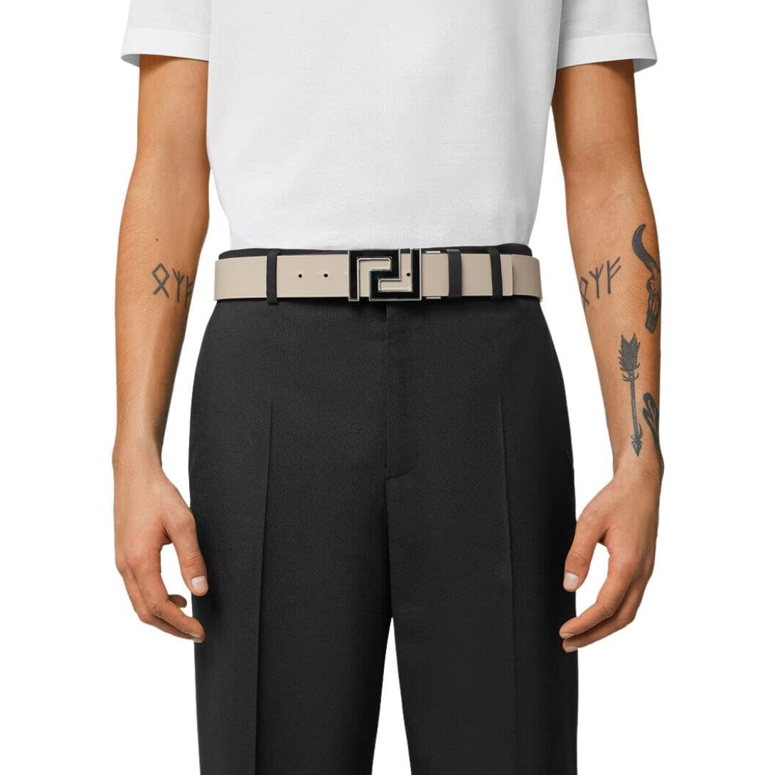 VERSACE GRECA REVERSIBLE BELT 4 CM - Image 3