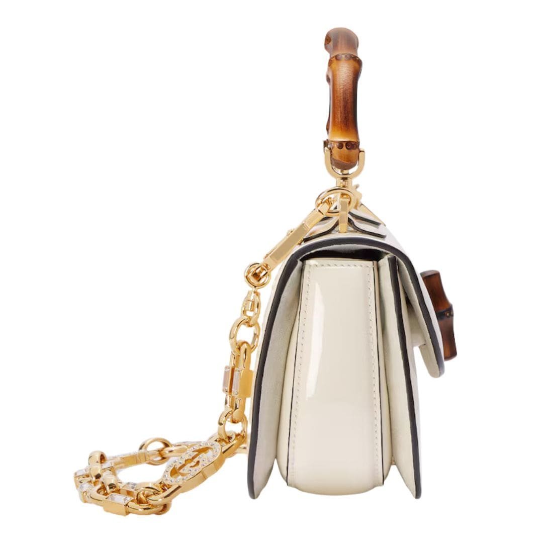 GUCCI BAMBOO 1947 MINI TOP HANDLE BAG - Image 8