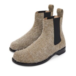 LOEWE CAMPO CHESLA BOOT IN BRUSHED SUEDE