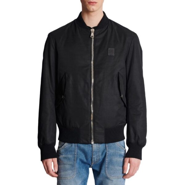 BALMAIN PB NYLON BOMBER JACKET - Image 6