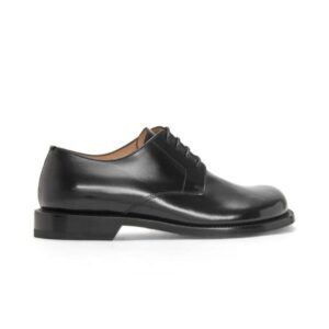 LOEWE DERBY SHOE IN BRUSHED CALFSKIN