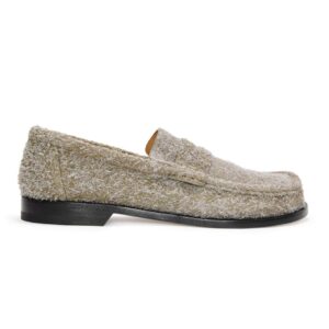 LOEWE CAMPO LOAFER IN BRUSHED SUEDE