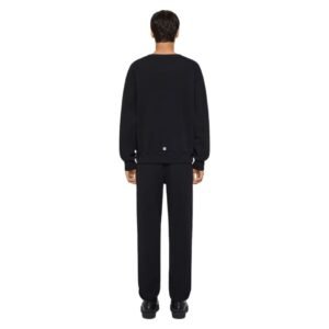 GIVENCHY BOXY FIT SWEATSHIRT IN FLEECE WITH REFLECTIVE ARTWORK