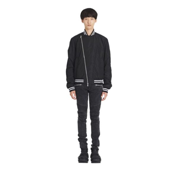 BALMAIN NYLON BOMBER JACKET - Image 5