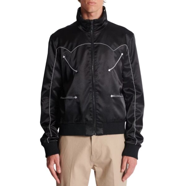 BALMAIN STARS REVERSIBLE BOMBER JACKET - Image 6