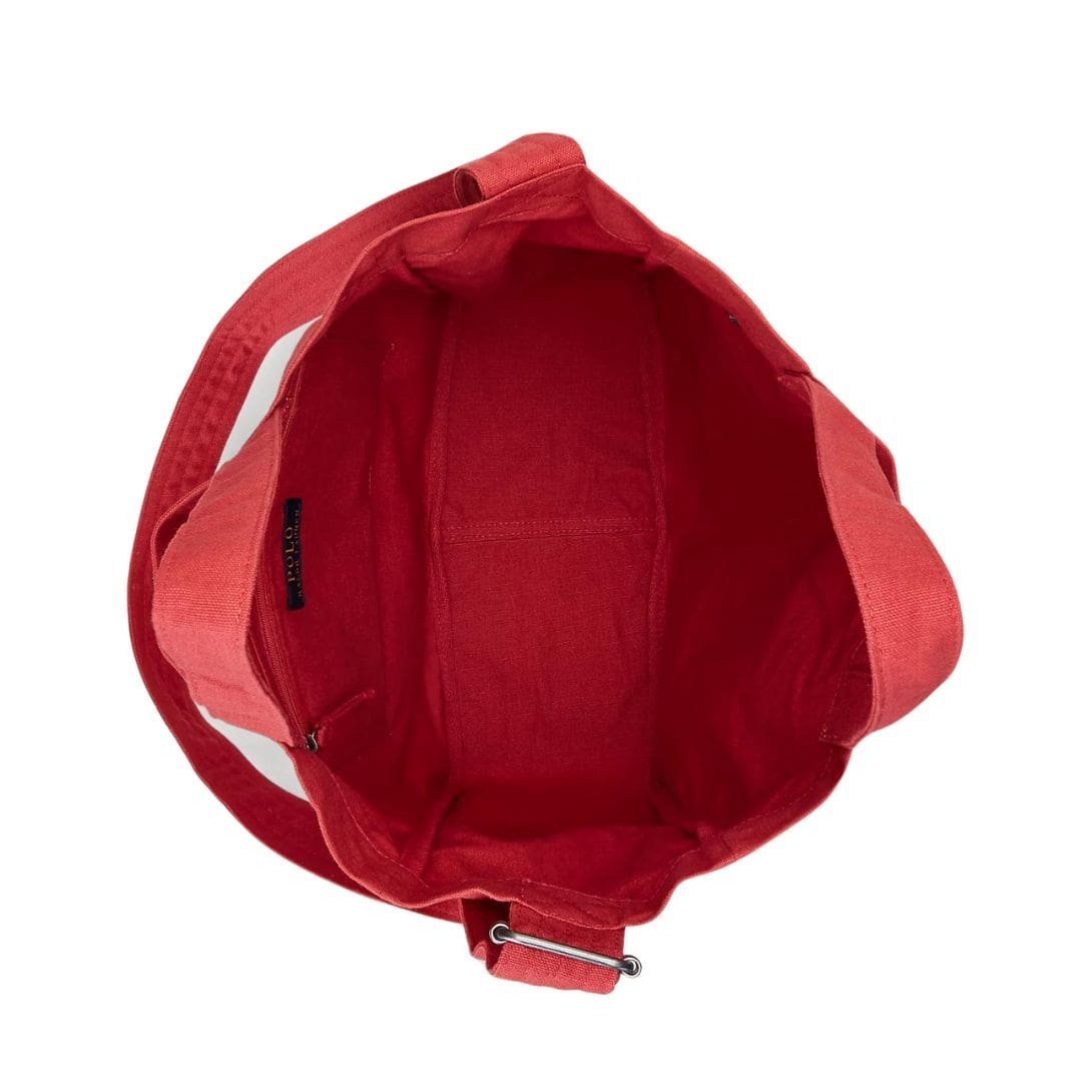 RALPH LAUREN CANVAS SHOPPER TOTE - Image 4