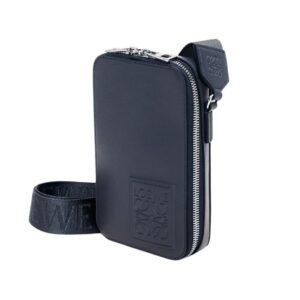 LOEWE VERTICAL CROSSBODY POCKET IN SATIN CALFSKIN