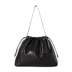 THE ROW ANGY SHOULDER BAG IN LEATHER