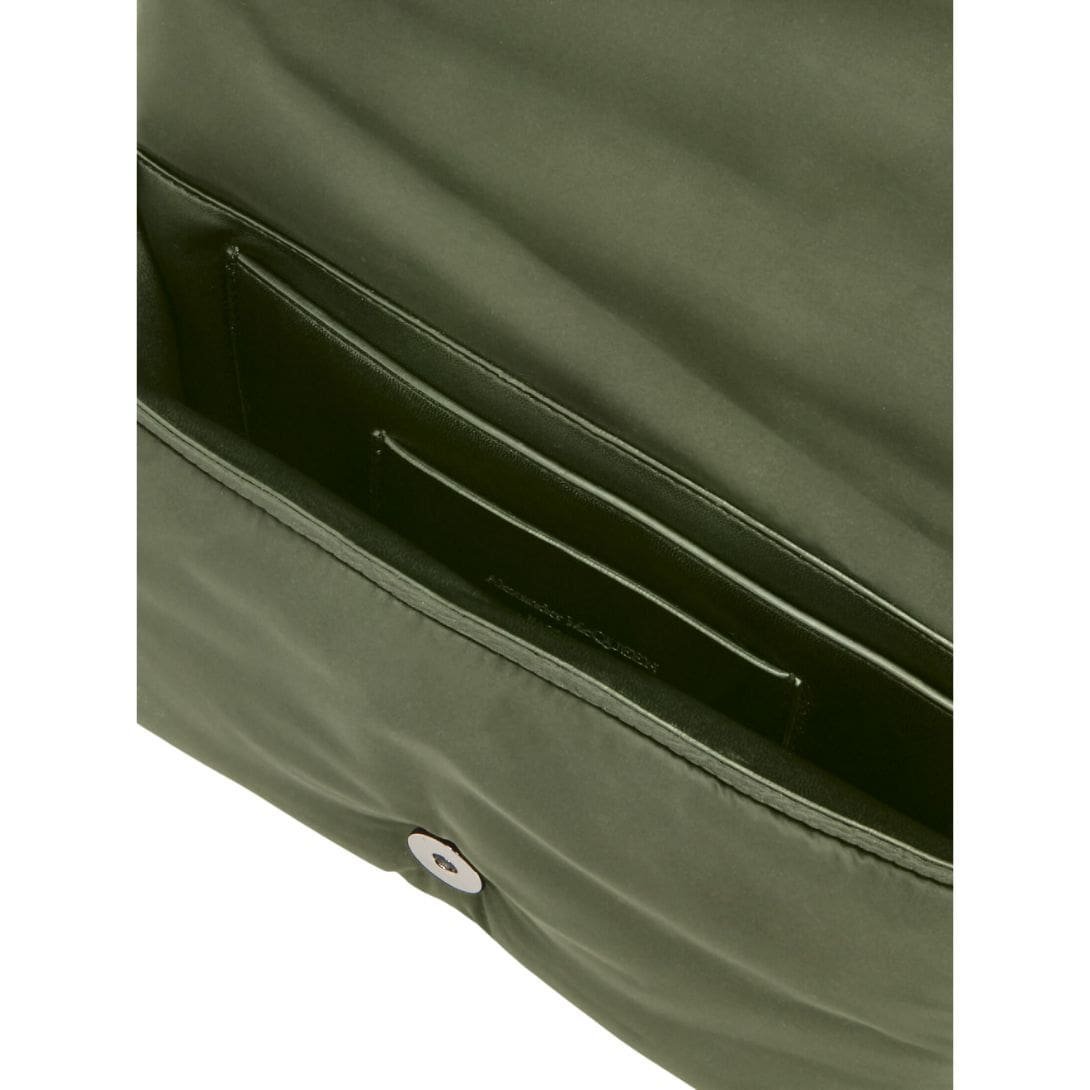 ALEXANDER MCQUEEN MANS THE PUFFY KNUCLE BUM BAG IN KHAKIBLACK - Image 3