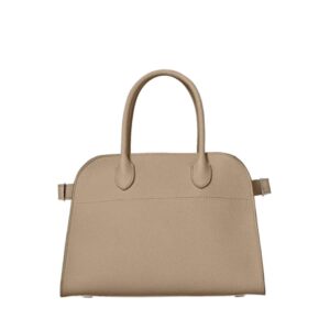 THE ROW SOFT MARGAUX 10 BAG IN LEATHER