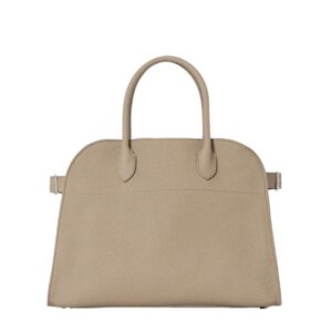 THE ROW SOFT MARGAUX 12 BAG IN LEATHER