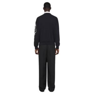 GIVENCHY CREST BOXY FIT SWEATSHIRT IN FLEECE