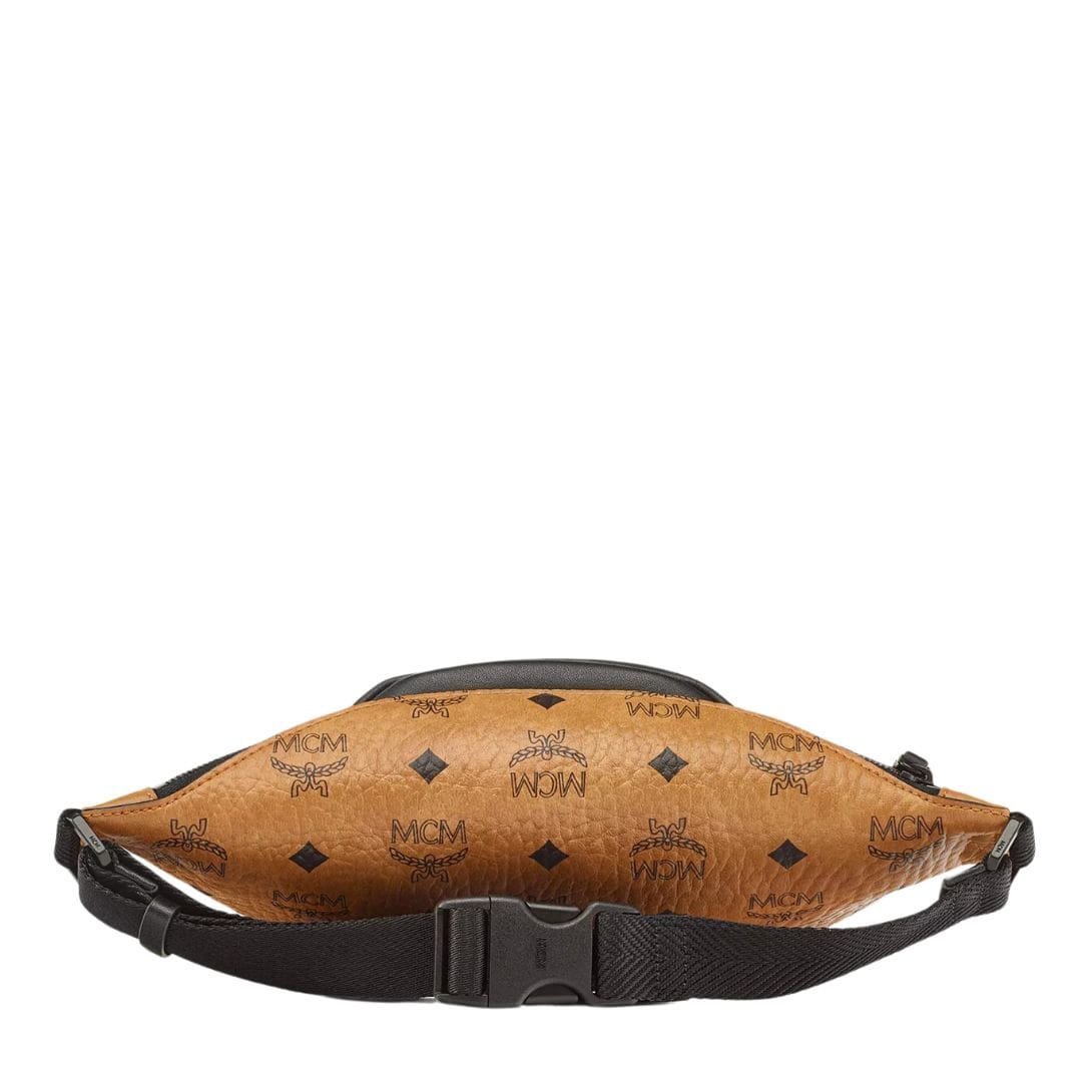 MCM FURSTEN BELT BAG IN VISETOS COGNAC - Image 3