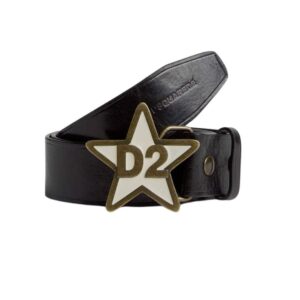 DSQUARED2 D2 PLAQUE BELT