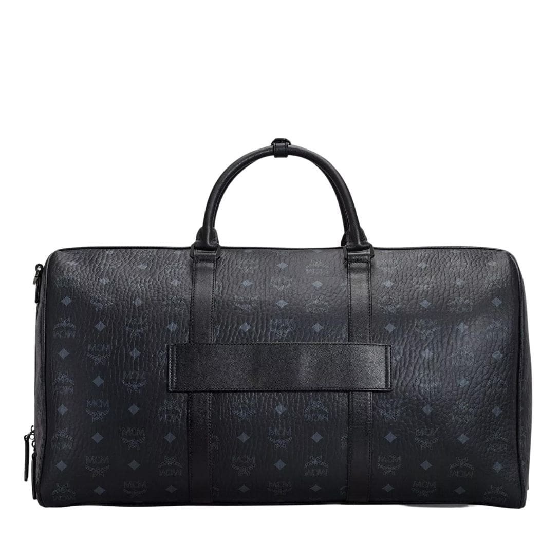 MCM OTTOMAR WEEKENDER BAG IN VISETOS BLACK - Image 3