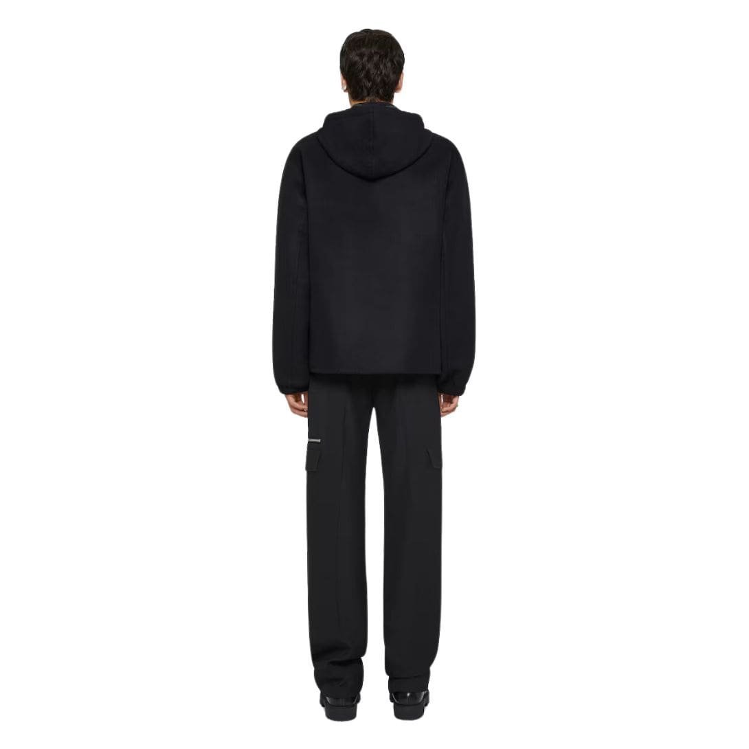 GIVENCHY HOODIE IN DOUBLE FACE WOOL - Image 4