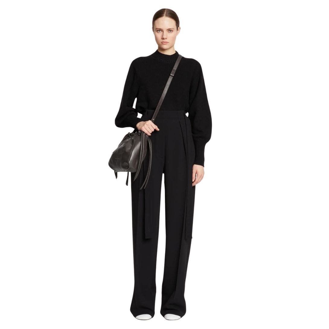 PROENZA DRAWSTRING POUCH DARK CHOCOLATE - Image 3