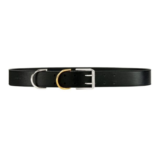 GIVENCHY VOYOU BELT IN LEATHER BLACK - Image 3