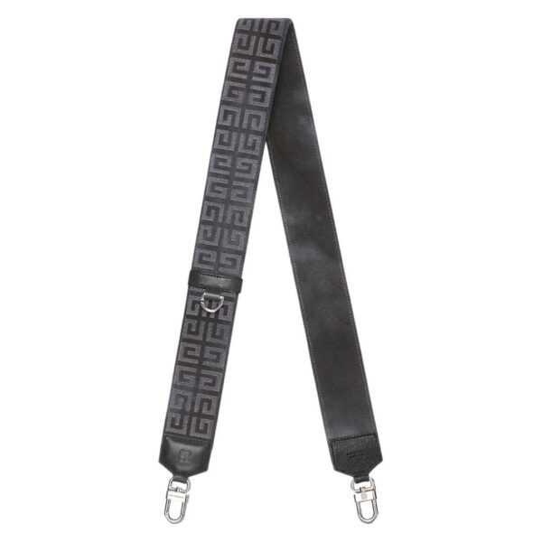 GIVENCHY STRAP IN 4G LUREX EMBROIDERY BLACK