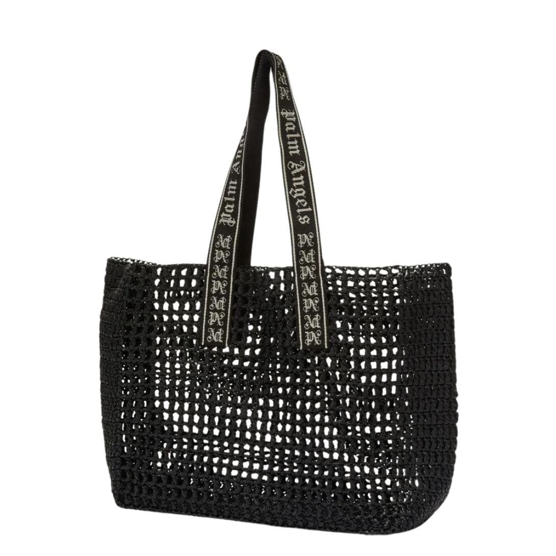 PALM ANGELS RAFFIA TOTE BAG - Image 3