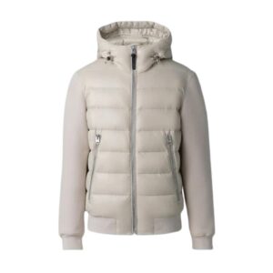 MACKAGE FRANK-R HYBRID JACKET WITH HOOD