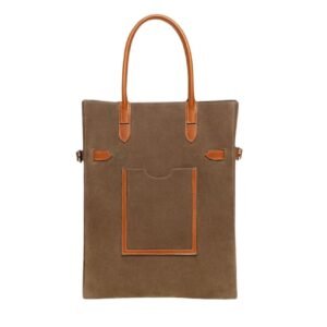 JOSEPH DUCLOS LECTOURE VERTICAL LEATHER TOTE