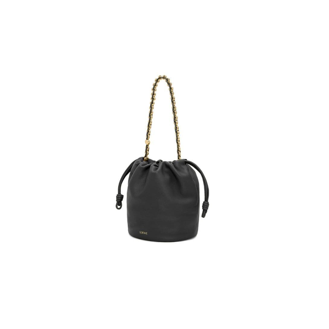 LOEWE FLAMENCO PURSE BUCKET BAG IN SOFT LAMBSKIN - Image 2