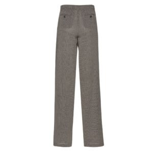 MAGDA BUTRYM WIDE-LEG TWILL TROUSERS IN BEIGE