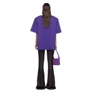 THE ATTICO PIAF DARK BROWN LONG PANTS