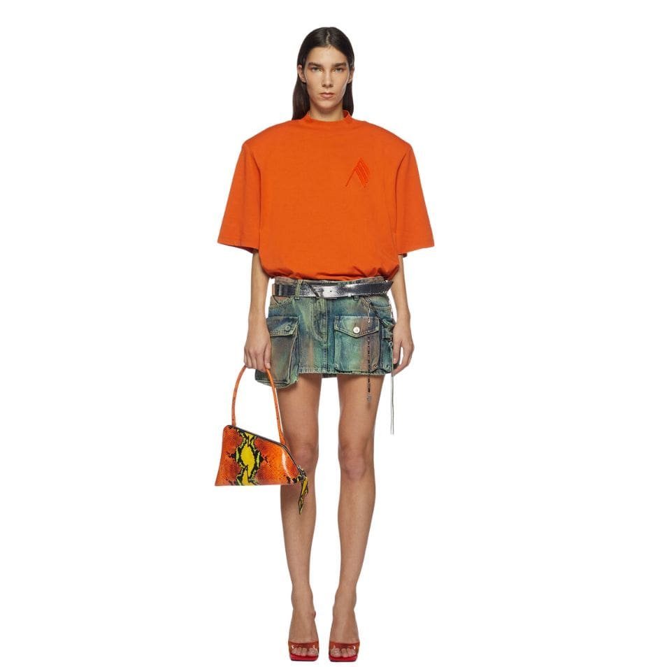 THE ATTICO FAY CAMOUFLAGE MINI SKIRT - Image 3