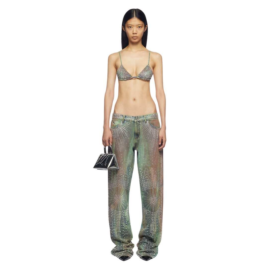 THE ATTICO PANYA CAMOUFLAGE LONG PANTS - Image 3