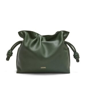 LOEWE FLAMENCO CLUTCH BAG IN CALFSKIN NAPPA