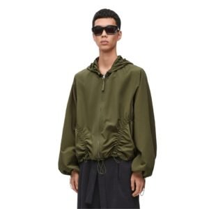LOEWE HOODED JACKET IN TECHNICAL SHELL