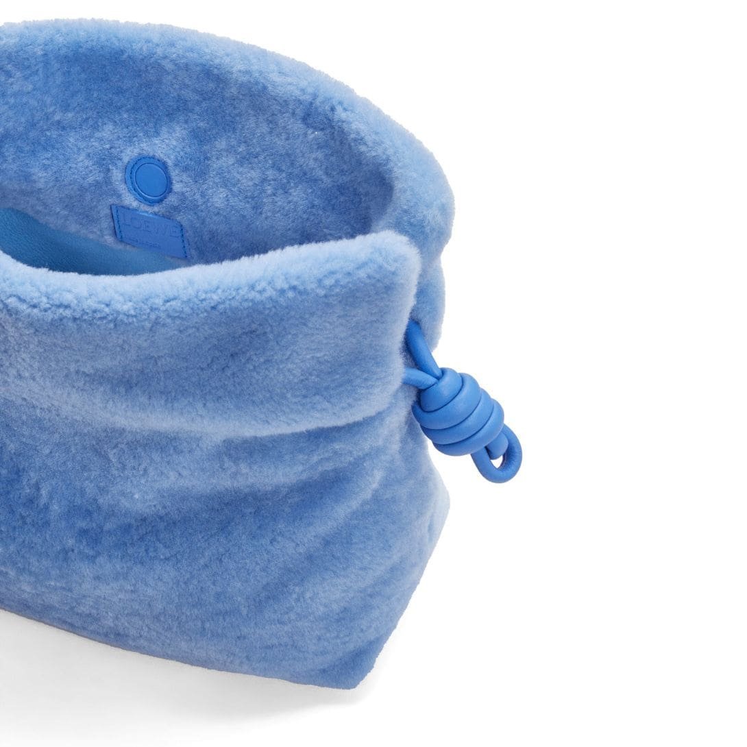 LOEWE BORSA FLAMENCO CLUTCH IN SHEARLING - Image 5