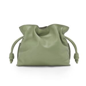 LOEWE MINI FLAMENCO CLUTCH BAG IN CALFSKIN NAPPA