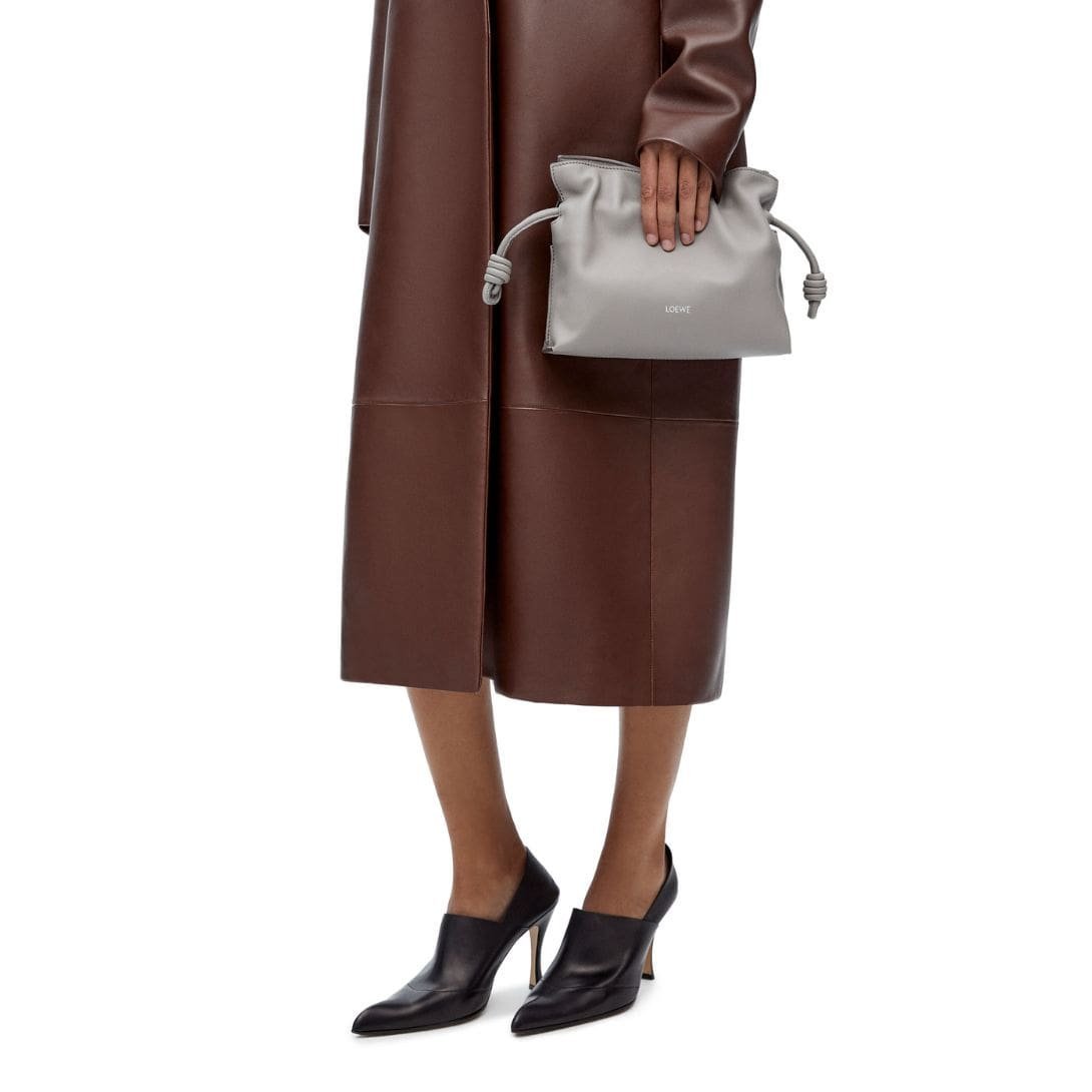 LOEWE MINI FLAMENCO CLUTCH BAG IN CALFSKIN NAPPA - Image 9